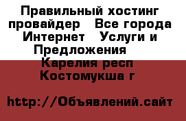 Правильный хостинг провайдер - Все города Интернет » Услуги и Предложения   . Карелия респ.,Костомукша г.